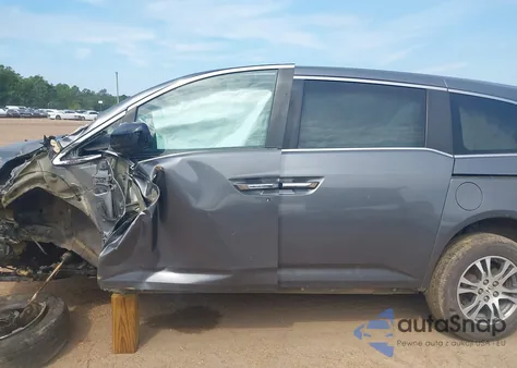 2012 Honda Odyssey Ex-L from USA, damaged, VIN 5FNRL5H68CB038974